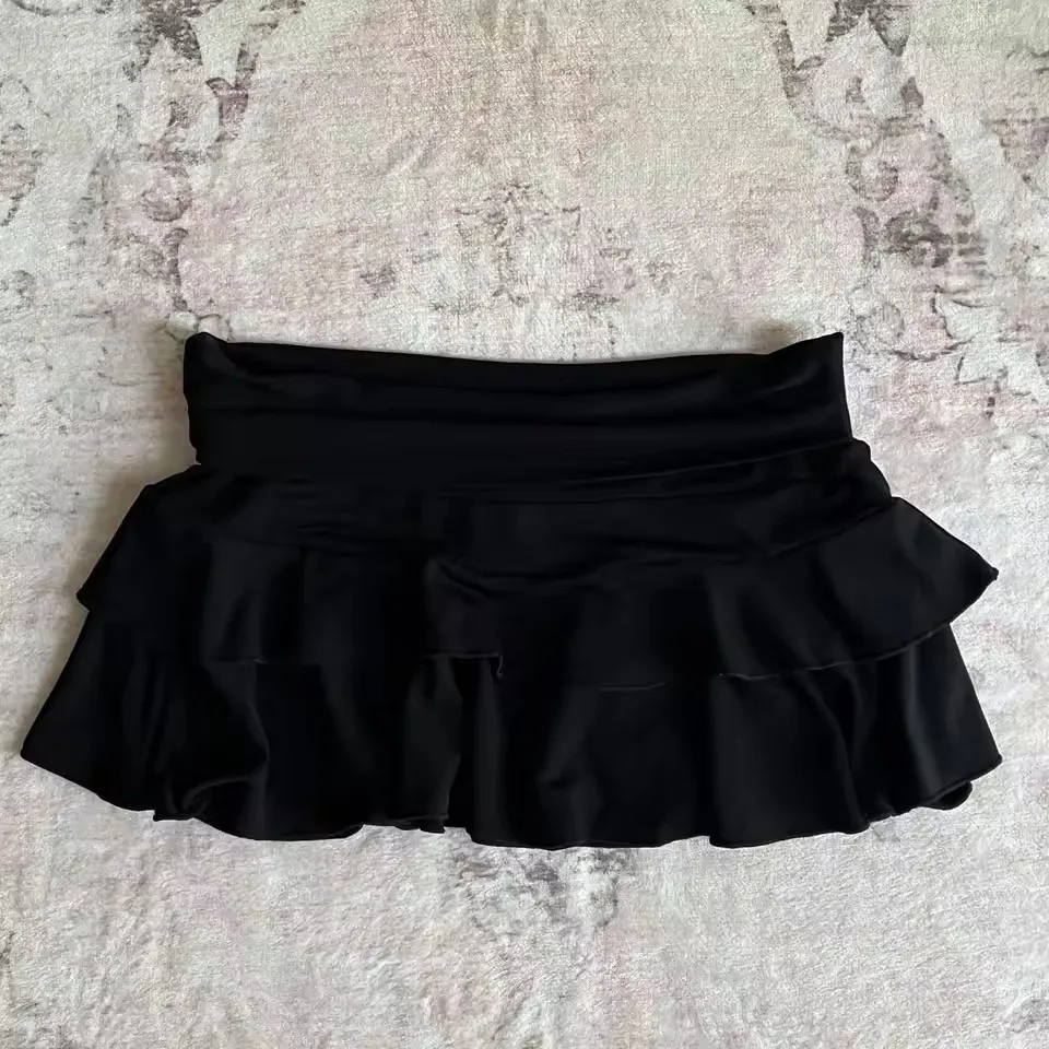 Goth Mesh-Lace Pleated Skirt - Image 17