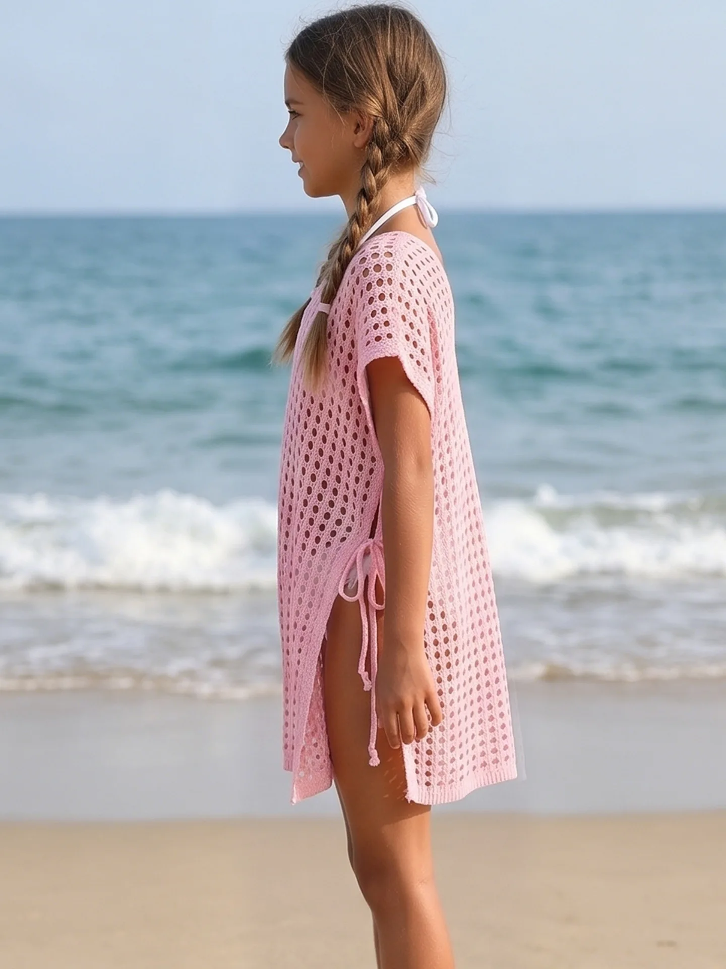 Mini-Me Crochet Beach Cover-Up - Image 9