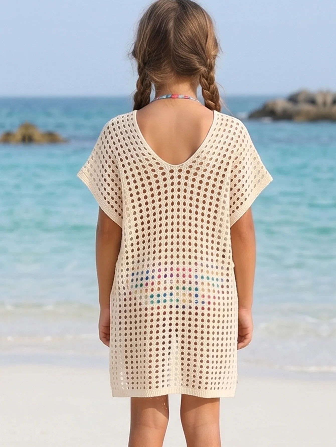 Mini-Me Crochet Beach Cover-Up - Image 4