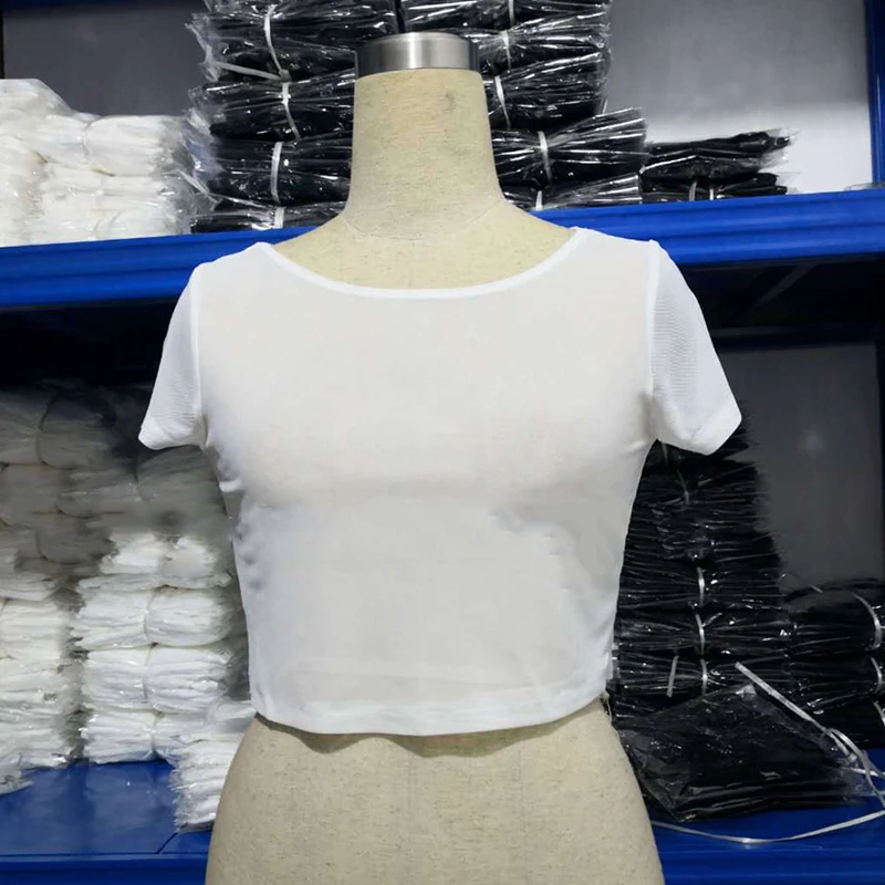 Sheer Mesh Crop Tank - Image 12