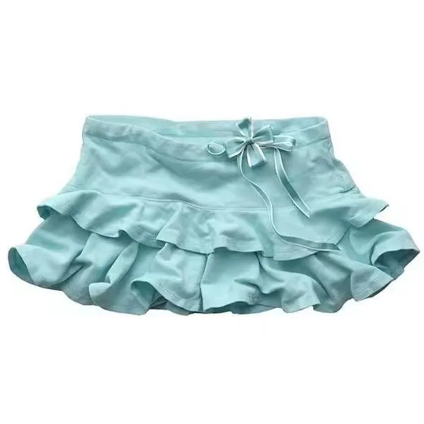 Goth Mesh-Lace Pleated Skirt - Image 21