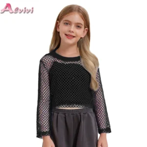 Hollow Out Fishnet T-Shirt