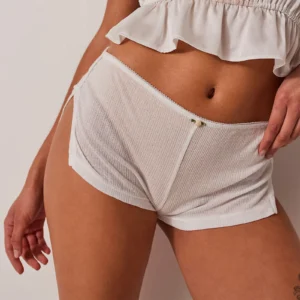 Ribbed Lounge Boy Shorts
