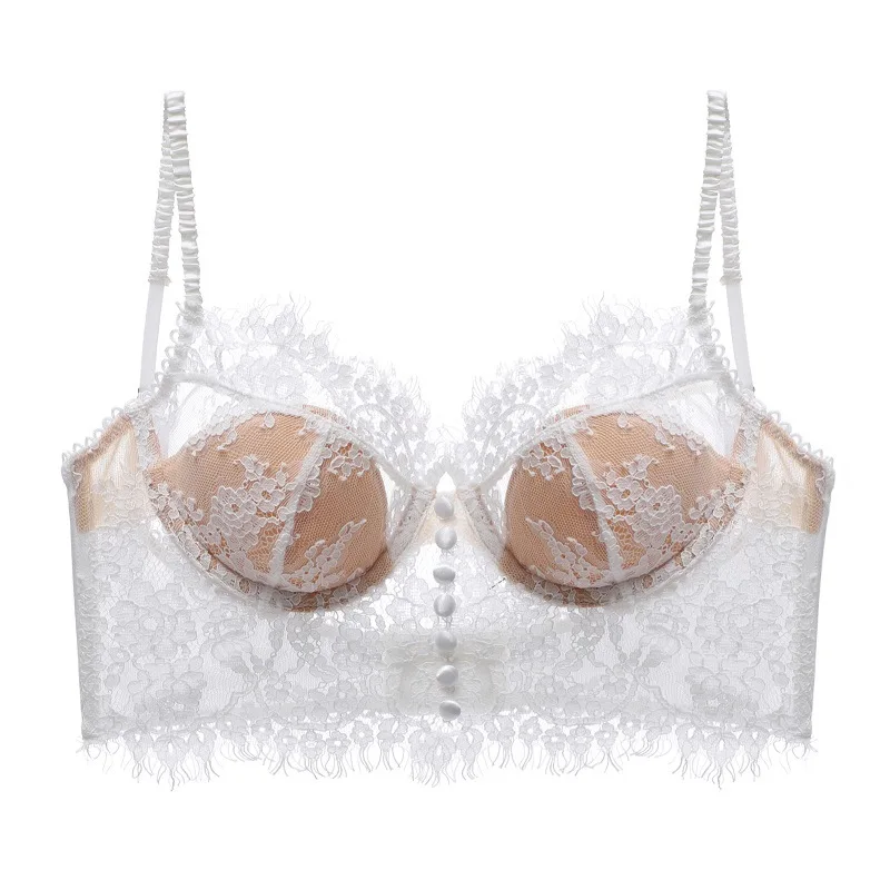 French Lace Strappy Bralette - Image 8